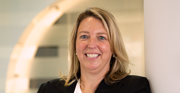 ASU News banner of Kate Masschelein